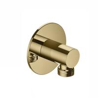 Wanduitlaat Hotbath Cobber Geborsteld Messing PVD - thumbnail