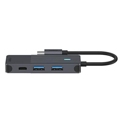 Rapoo USB-C Hub, USB-C naar USB-A en USB-C - thumbnail