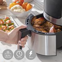 Airfryer InnovaGoods Fryinn 3500 Zwart 1400 W 3,5 L Roestvrij staal - thumbnail