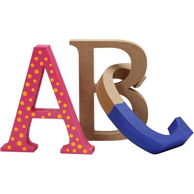 Creativ Company Letter a mdf 13cm, 1st.