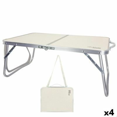 Vouwtafel Aktive Crème 60 x 25 x 40 cm (4 Stuks) Vouwtafel Aktive Crème 60 x 25 x 40 cm (4 Stuks)