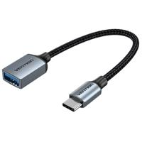 USB-kabel Vention CCXHB 15 cm Grijs (1 Stuks) - thumbnail