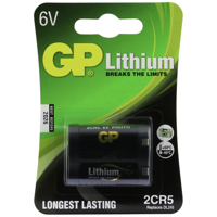 GP GP2CR5STD109C1 2CR5 Fotobatterij Lithium 6 V 1 stuk(s) - thumbnail