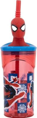Beker met Rietje Spider-Man CZ11338 3D
