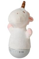 Lucide DOLLY - Nachtlamp Kinderkamer - Batterijen - LED - 1x3W 2700K - Met muziekfunctie - Wit - thumbnail