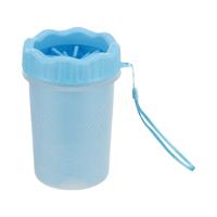 Trixie pootreiniger voor de hond silicone / pp blauw - thumbnail