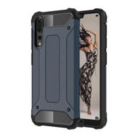 Voor Huawei P20 Pro Full-body Cover ruige TPU + PC combinatie back cover (Marine blauw) - thumbnail