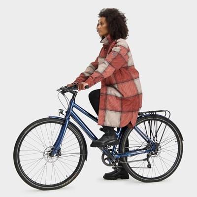 AGU Oversized Rain Shirt Winter Regenjas Urban Outdoor Dames - Cinnabar - XL - Waterdicht