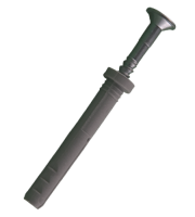 Mepac slagplug schroef 5mm grijs - thumbnail