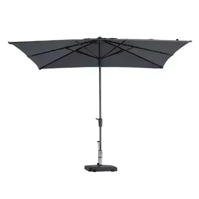 Grote Parasol Syros 280x280 cm Grijs van Madison