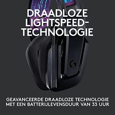 Hoofdtelefoon met Hoofdband Logitech G535 Zwart - thumbnail