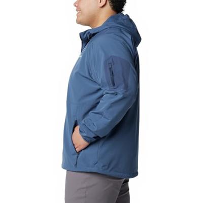 Columbia Tall Heights™ II Hooded Softshell Jas Heren Dark Mountain L