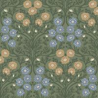 Dutch Wallcoverings Ekbacka - Bellis Green - Groen - thumbnail