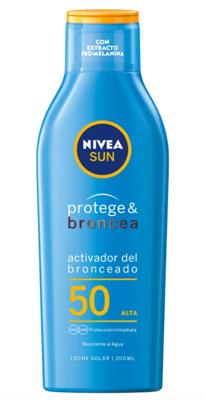 Nivea Sun Zonnemelk - Protect & Bronze - SPF50 - 200 ml Nivea Sun Zonnemelk - Protect & Bronze - SPF50 - 200 ml