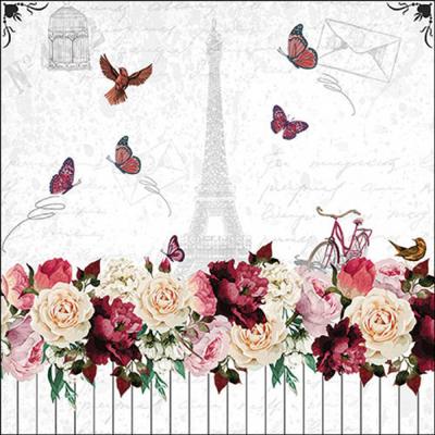 Ambiente Servetten Romantic Paris 25cm