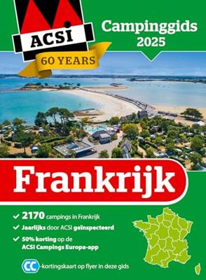 Acsi ACSI Campinggids Frankrijk 2025 Acsi ACSI Campinggids Frankrijk 2025