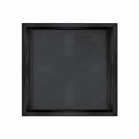 Inbouwnis Qisani Flow Enkel Geborsteld Mat Zwart - thumbnail