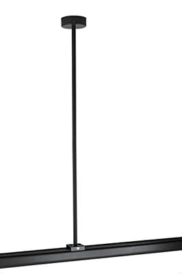 Deko Light 710087 Verlängerung für Deckenabhängung starr 230V-railsysteemcomponenten Plafondbevestiging 3-fasig Zwart