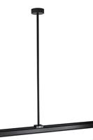 Deko Light 710087 Verlängerung für Deckenabhängung starr 230V-railsysteemcomponenten Plafondbevestiging 3-fasig Zwart - thumbnail