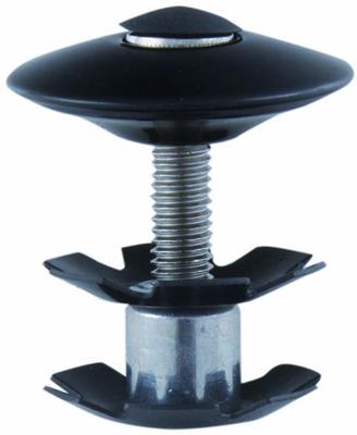 M-Wave Balhoofdplug 1-1/8" - zwart