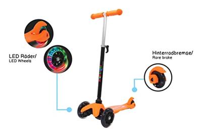 Jamara KickLight Scooter step