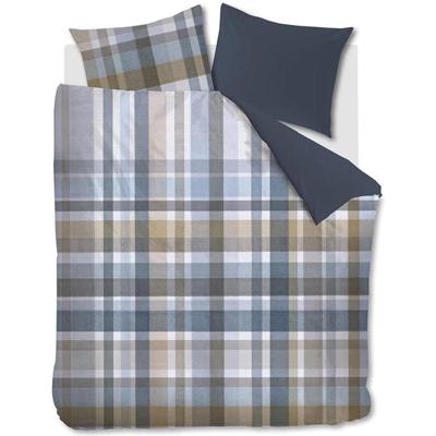 Beddinghouse Beddinghouse Dekbedovertrek Eliott Blauw 200x200/220 cm