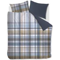 Beddinghouse Beddinghouse Dekbedovertrek Eliott Blauw 200x200/220 cm - thumbnail