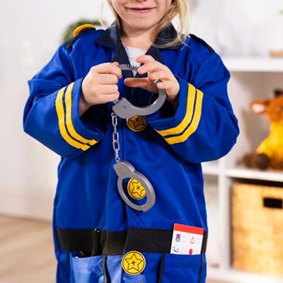 Melissa & Doug verkleedset politie inclusief walkietalkie met geluid - thumbnail