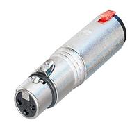 Neutrik NA3FJ XLR female naar Stereo Jack female adapter - thumbnail