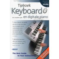 Tipboek keyboard en digitale piano met tipcodes - thumbnail