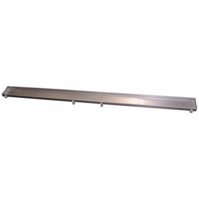 RVS Tegelrooster t.b.v. Wiesbaden Douchegoot 60x7 cm RVS Tegelrooster t.b.v. Wiesbaden Douchegoot 60x7 cm