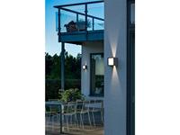 KonstSmide Led wandspotCremona Up - Down 3-lichts 14cm antraciet - 7946-370 - thumbnail