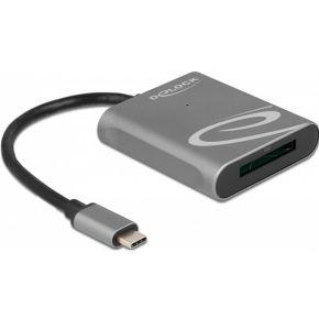 Delock 91741 USB Type-C-kaartlezer voor XQD 2.0-geheugenkaarten Delock 91741 USB Type-C-kaartlezer voor XQD 2.0-geheugenkaarten