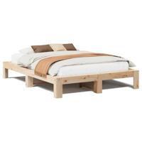 Bedframe zonder matras massief grenenhout 150x200 cm - thumbnail