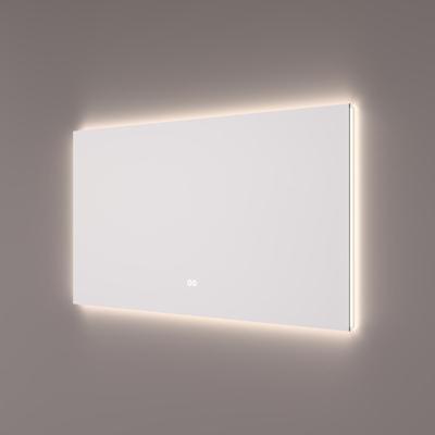 HIPP Design spiegel met Indirecte LED Verlichting Rondom 180 x 70 x 3 cm met Touch Dimmer. Spiegelverwarming en Kleurenwissel