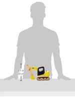 Tidlo houten graafmachine - thumbnail