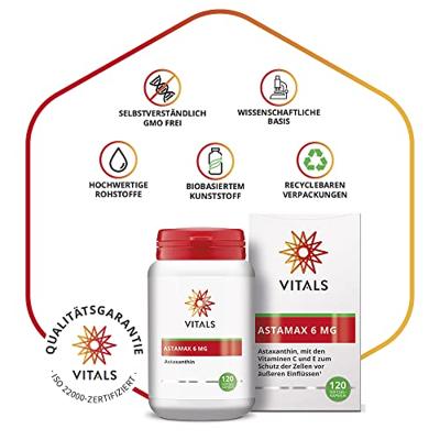 Vitals Astamax 6 mg 120 Softgels