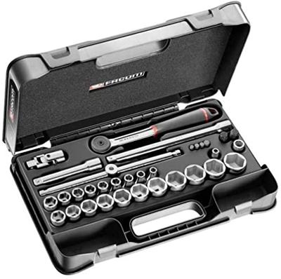 Facom koffer doppen 1/2" 6-kant, metrisch - S.447ADP Facom koffer doppen 1/2" 6-kant, metrisch - S.447ADP