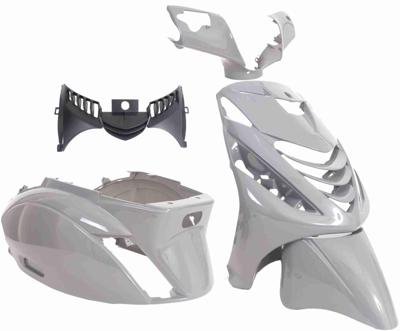 Edge Plaatset 5-delig voor piaggio zip-sp vanaf bouwjaar 2000 - nardo grey