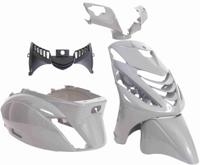 Edge Plaatset 5-delig voor piaggio zip-sp vanaf bouwjaar 2000 - nardo grey - thumbnail