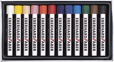 Eberhard Faber EF-522012 Oliepastelkrijt 11mm 12 Stuks Assorti