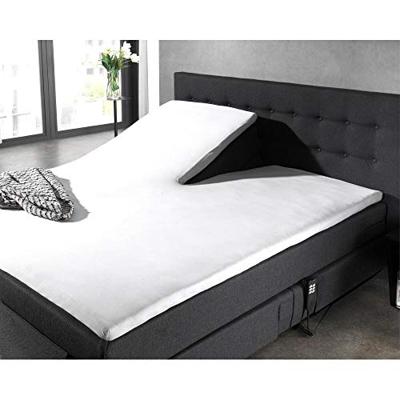 Dreamhouse Splittopper Katoen Hoeslaken Wit 180 x 220
