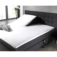 Dreamhouse Splittopper Katoen Hoeslaken Wit 180 x 220 - thumbnail