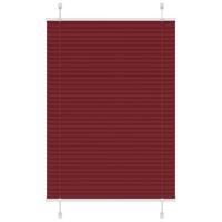 Pliss rolgordijn 90x150 cm stofbreedte 89,4 cm bordeauxrood - thumbnail