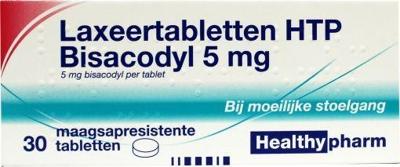 Healthypharm Laxeer bisacodylum 5mg 30 Tabletten