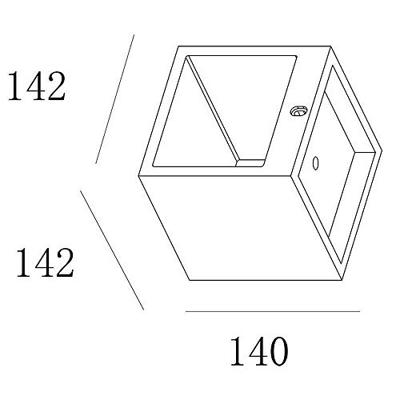 Deko Light Olga Olga Wandopbouwarmatuur G9 40 W Wit