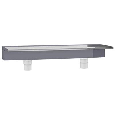 VidaXL Watervaloverlaat met rgb led's 90 cm acryl