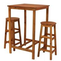 Barset 3-delig acasiahout - thumbnail