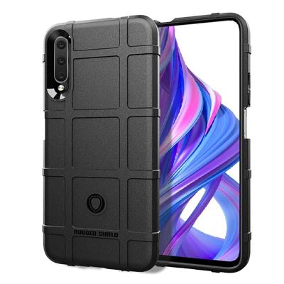 Volledige dekking schokbestendig TPU Case voor Huawei Honor 9X (zwart)