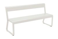 Fermob Bellevie bench tuinbank met rugleuning Clay Grey - thumbnail
